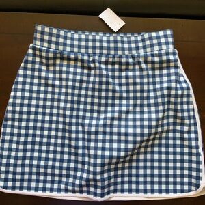 Adorable NWT Gingham Skort